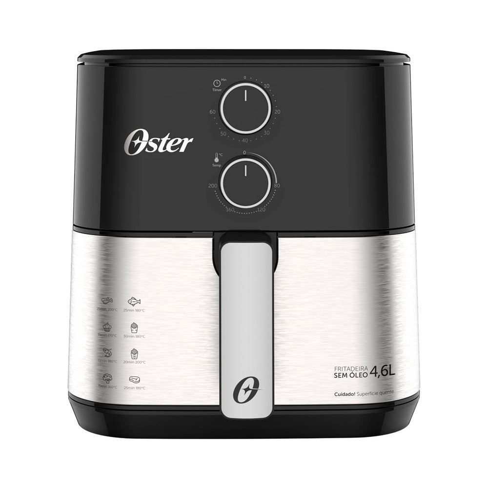 Fritadeira Air Fryer 4,6 Litros Oster OFRT520