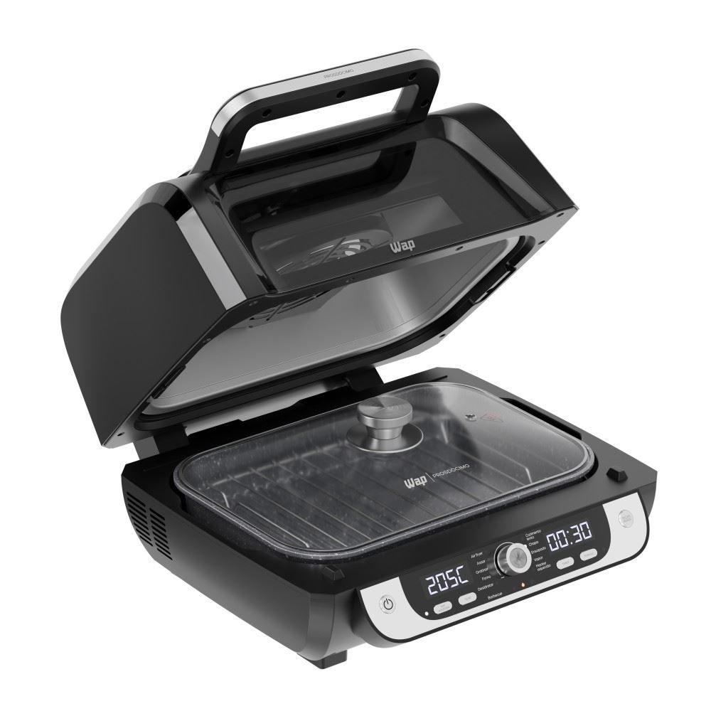 Fritadeira Air Fryer Elétrica Wap 12 em 1 Barbecue
