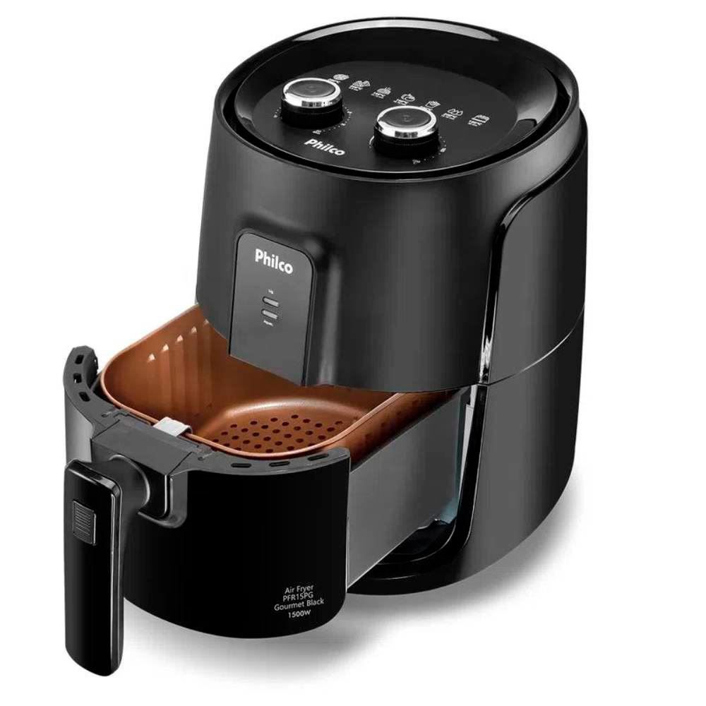 Fritadeira Air Fryer Gourmet Black 4,4 Litros Philco PFR15PG