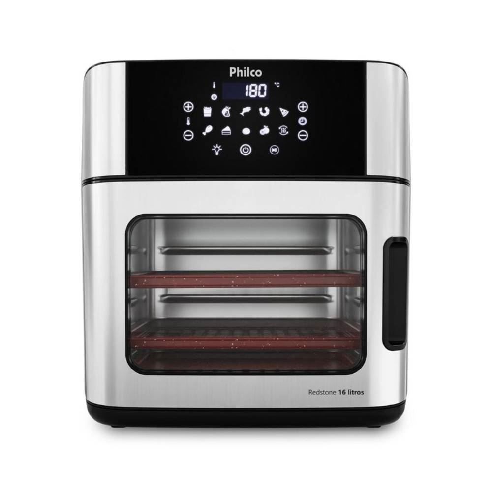 Fritadeira Air Fryer Philco 16 Litros 4 em 1 Painel Digital PAF16A