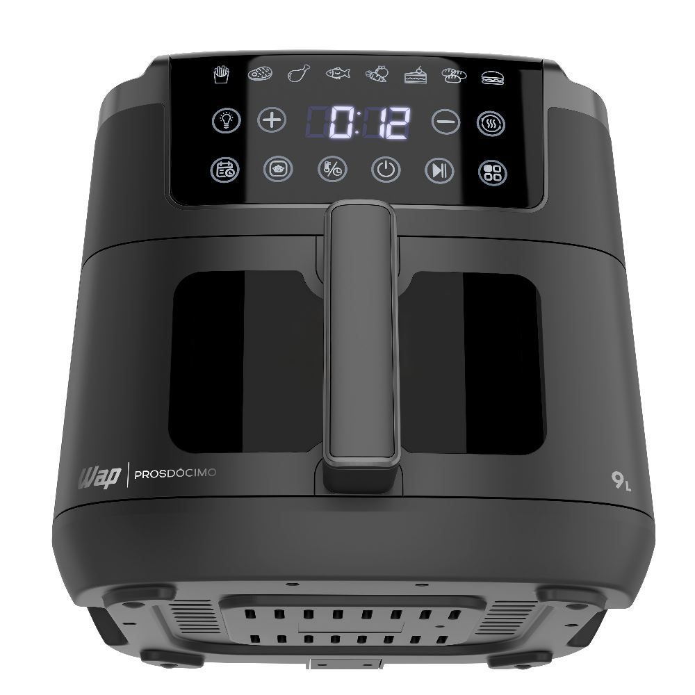 Fritadeira Air Fryer WAP Prosdócimo AF03 10 em 1 Painel Digital