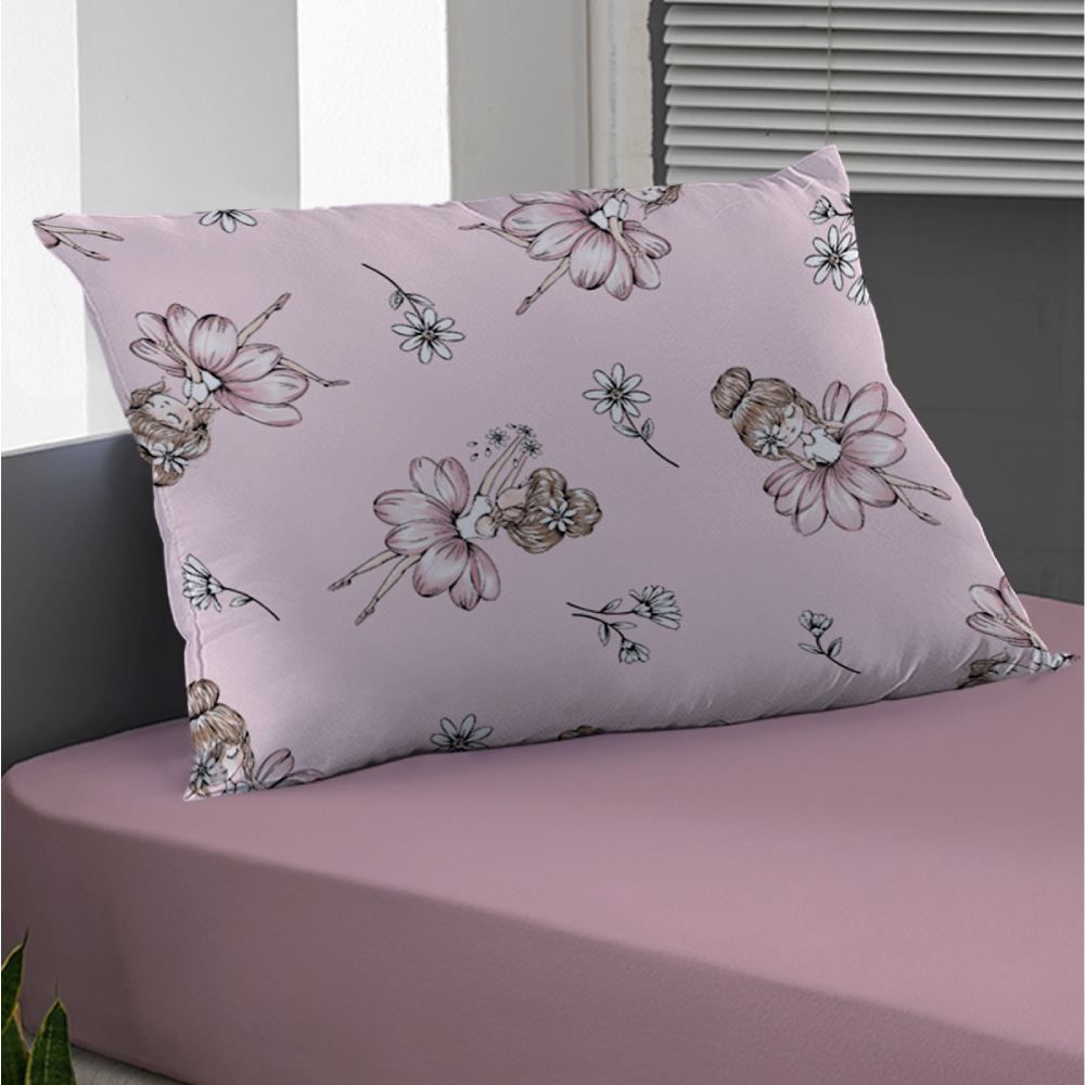 Fronha Avulsa Infantil Malha Estampada Havan Casa  - Milla Rose
