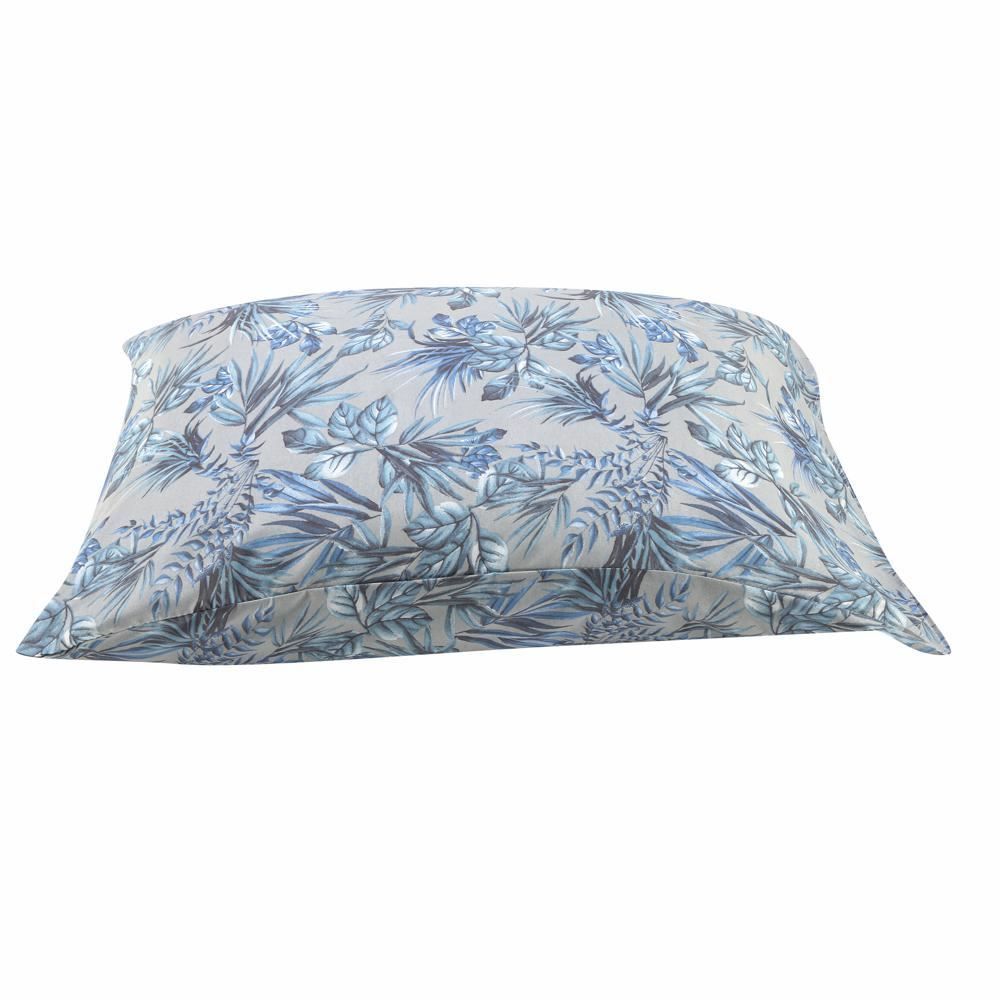 Fronha Avulsa Microfibra Estampada 100% Poliéster Havan Casa - Verona Azul