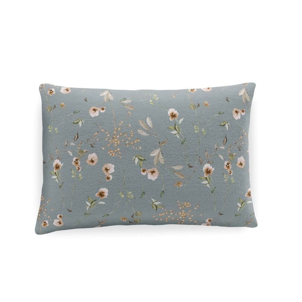 Fronha Avulsa Plush Estampada 50Cmx70cm Havan Casa - Hanna Floral Verde