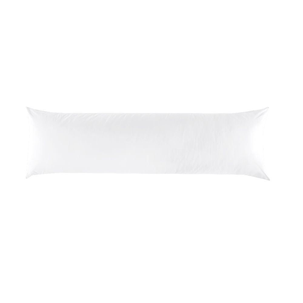Fronha De Travesseiro Corporal 40X130 Cm Buona Fortuna  - Branco