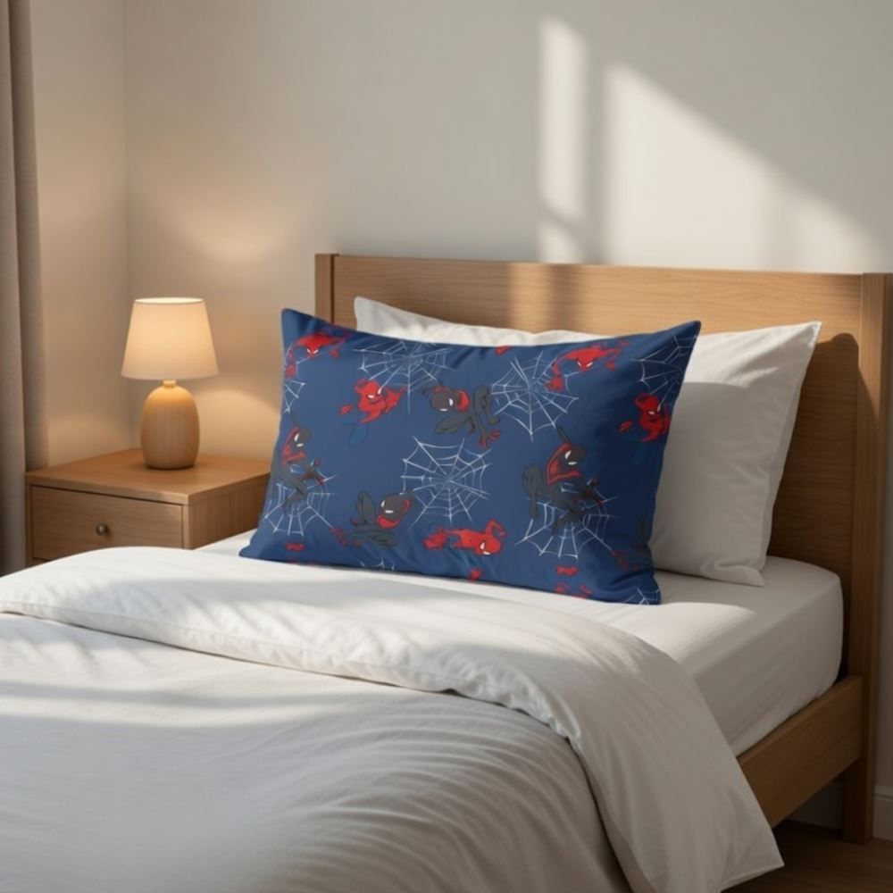 Fronha Infantil Estampada 50X70 cm Disney by Hedrons - Spider Ultimato Rotativo
