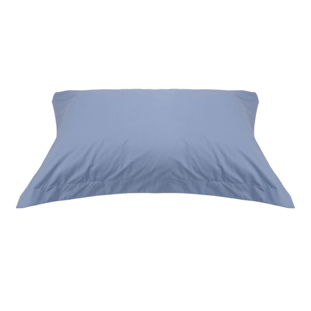 Fronha King 50X90 cm Buona Fortuna - Azul Liso Novo