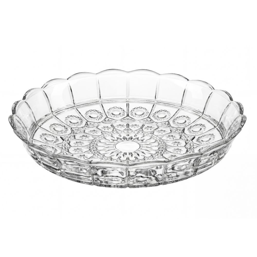 Fruteira de Vidro Solar Havan Casa 30Cm - Transparente