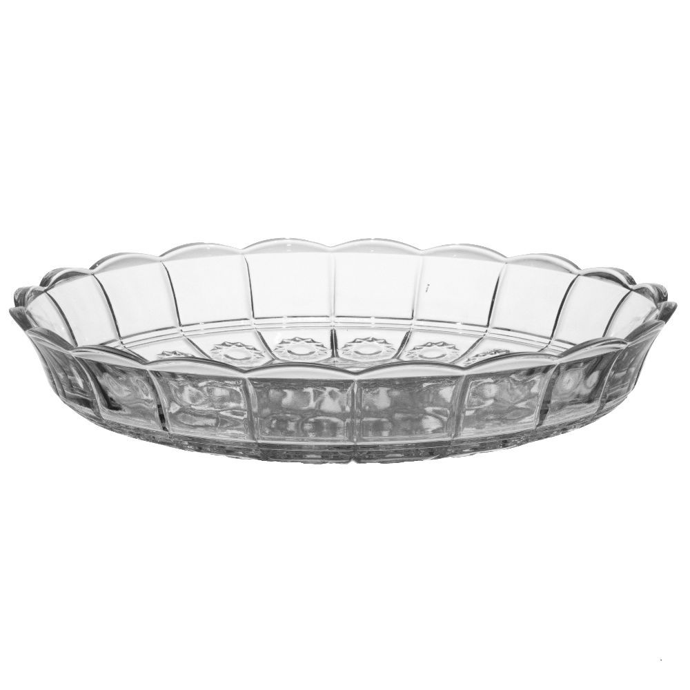 Fruteira de Vidro Solar Havan Casa 30Cm - Transparente