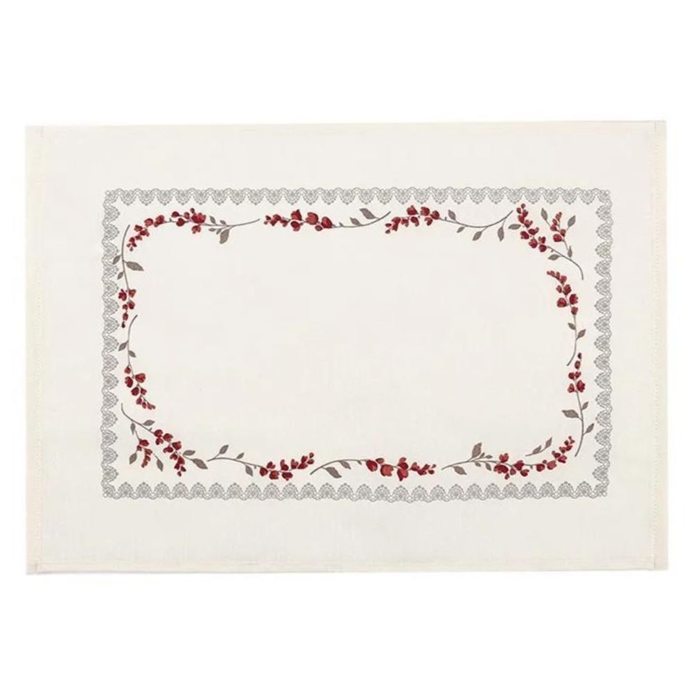 Fundo de Prato 45 X 31 cm Clean Athenas Döhler - Buque Vintage