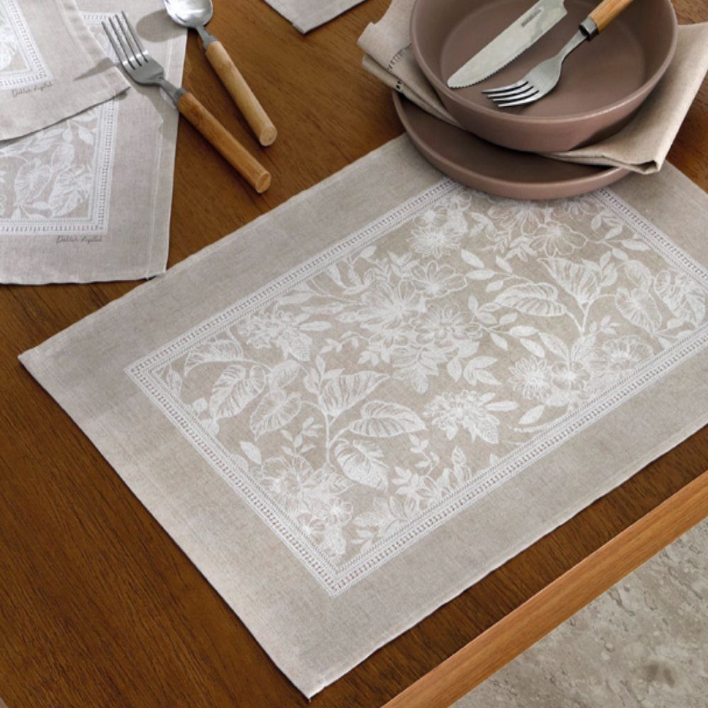 Fundo De Prato 45 X 31 Cm Clean Renova Döhler - Alana Bege