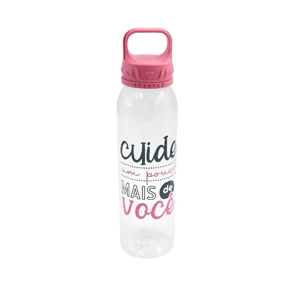 Garrafa De Água Estampada Havan Casa 650Ml - Rosa