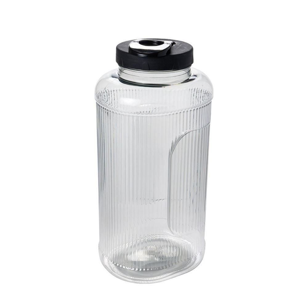 Garrafa de Água Squeeze Frisos Plasútil - 1,3 Litros