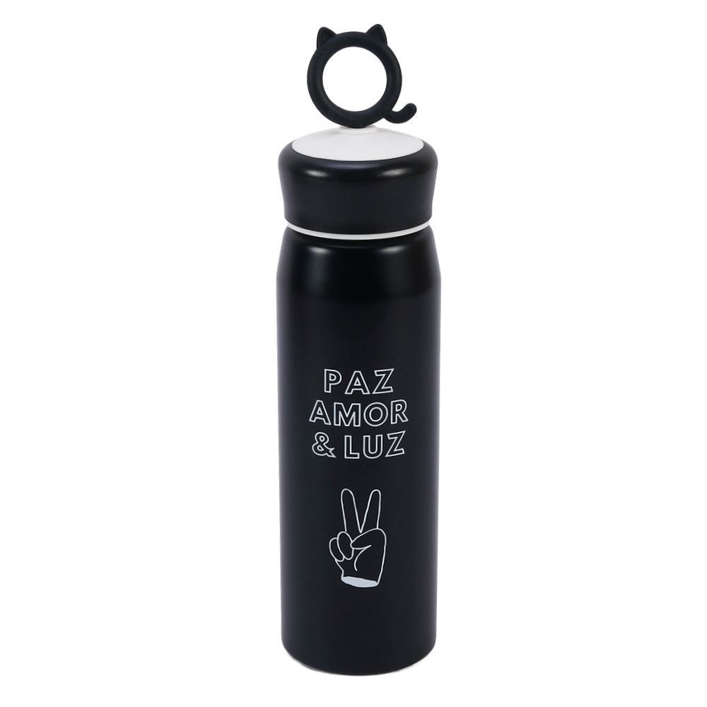Garrafa Squeeze Frases 500Ml Livon - Sortido