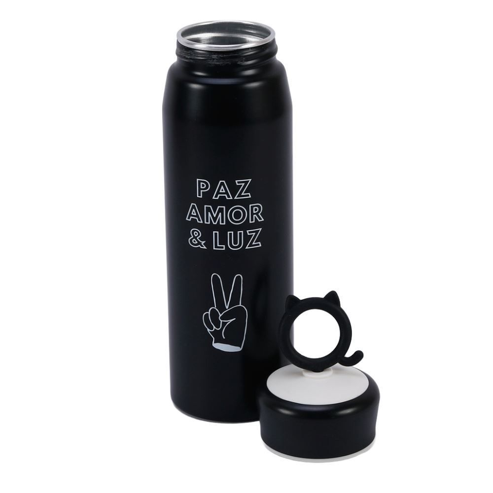 Garrafa Squeeze Frases 500Ml Livon - Sortido