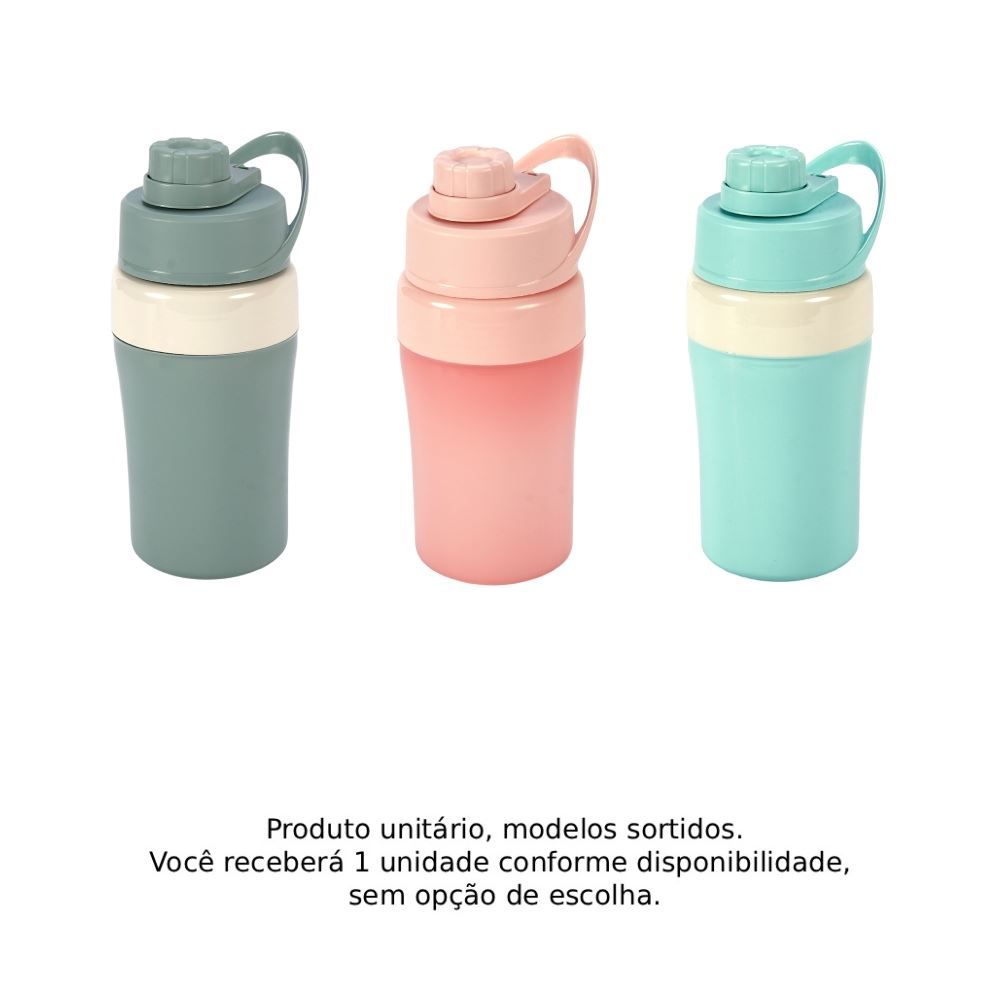 Garrafa Infantil Squeeze Kids 400Ml Vaeso - Sortido