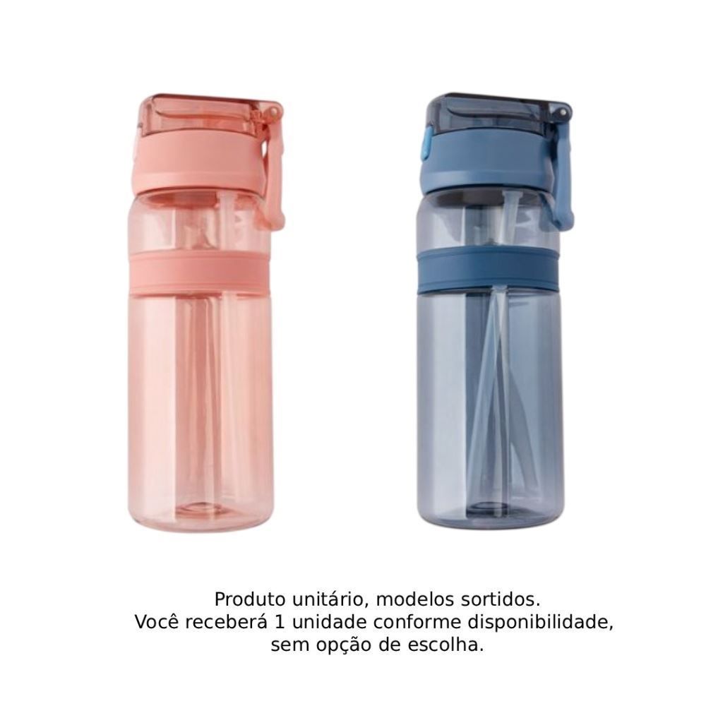 Garrafa Squeeze Sport 650Ml Flashgoods - Sortido