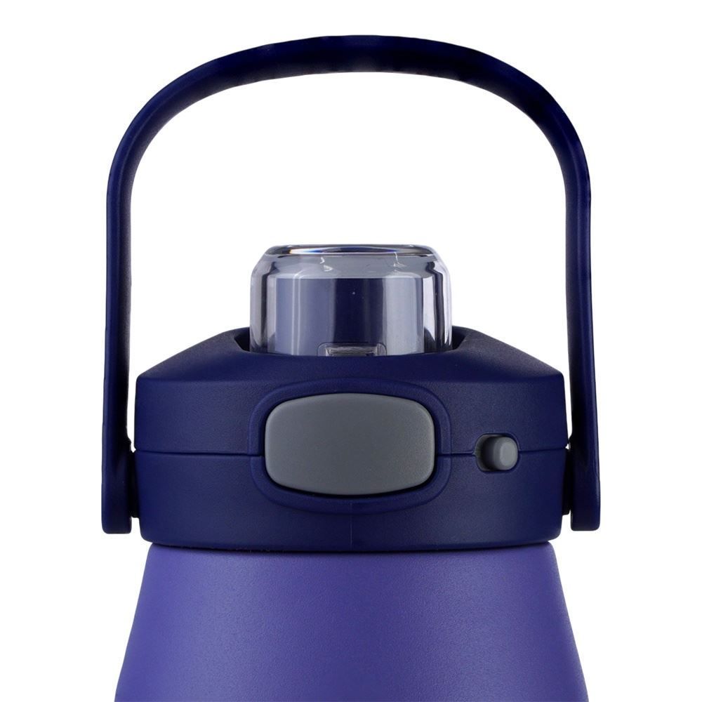 Garrafa Squeeze Térmica Isomax Color 1 Litro Nautika - Roxo e Azul