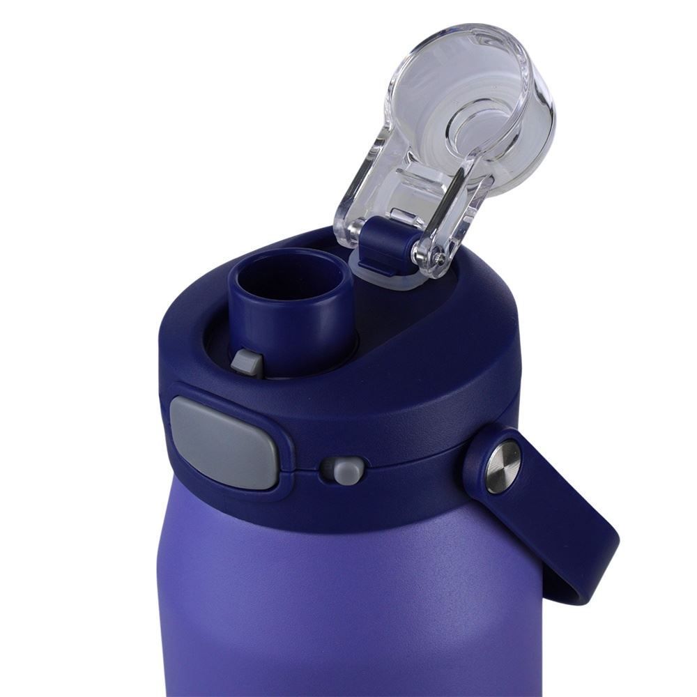 Garrafa Squeeze Térmica Isomax Color 750Ml Nautika - Roxo e Azul