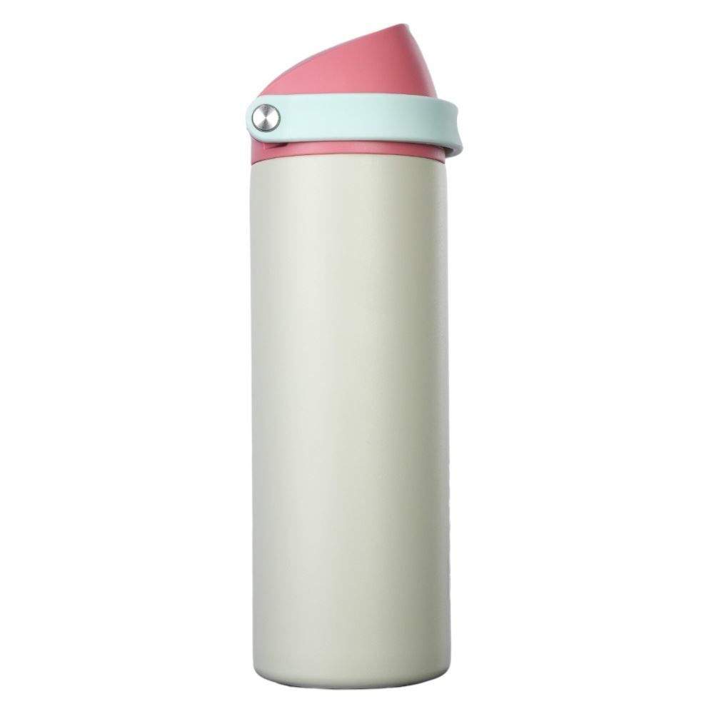 Garrafa Squeeze Térmica Isomax Straw 710Ml Nautika - Bege