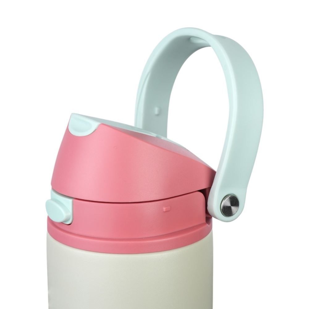 Garrafa Squeeze Térmica Isomax Straw 710Ml Nautika - Bege