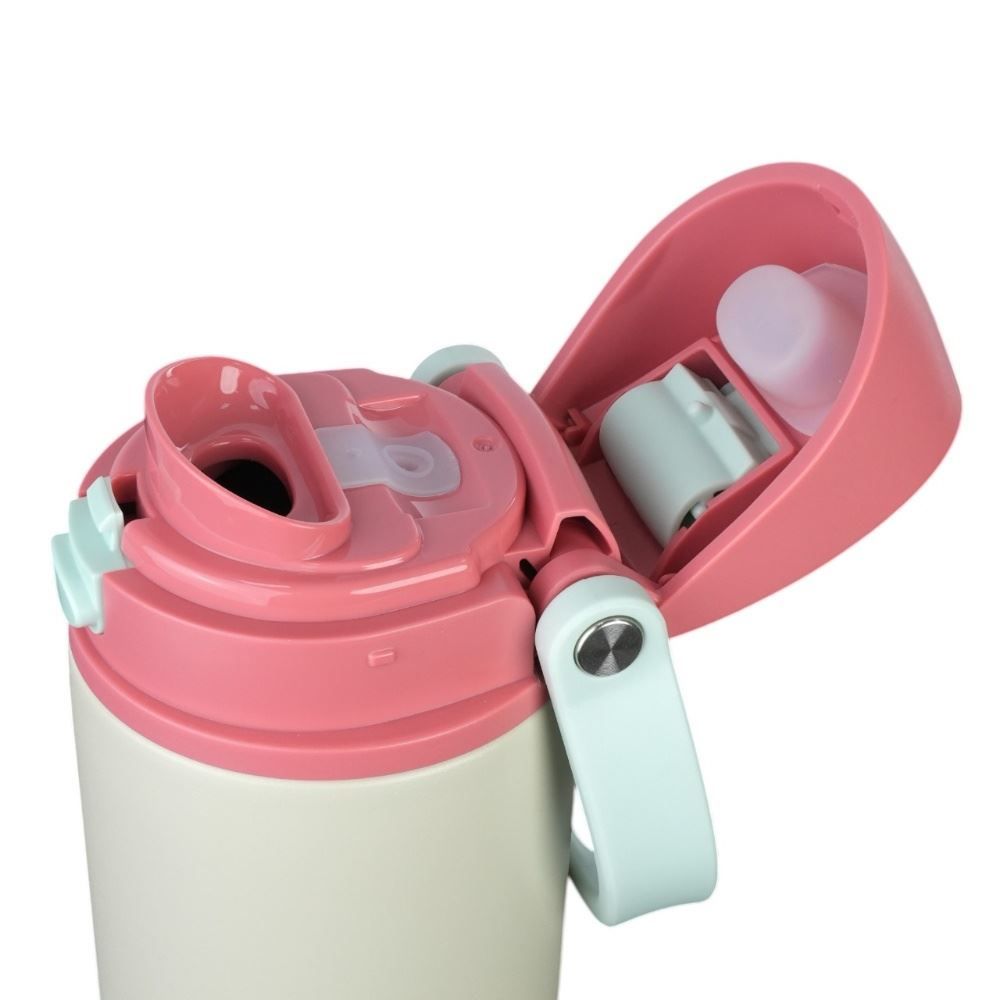 Garrafa Squeeze Térmica Isomax Straw 710Ml Nautika - Bege