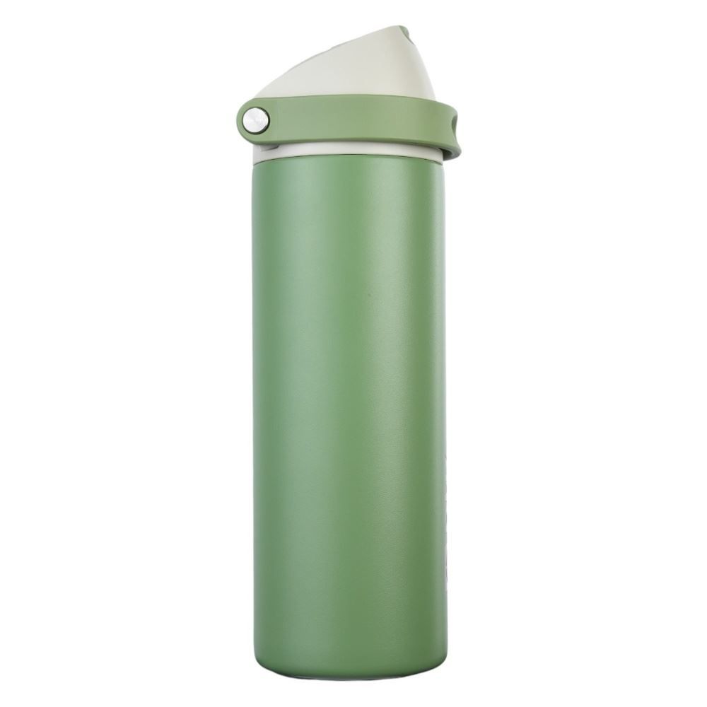 Garrafa Squeeze Térmica Isomax Straw 710Ml Nautika - Verde