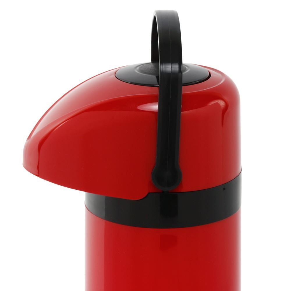 Garrafa Térmica com Bomba Unitermi Verona 1 Litro - Vermelho