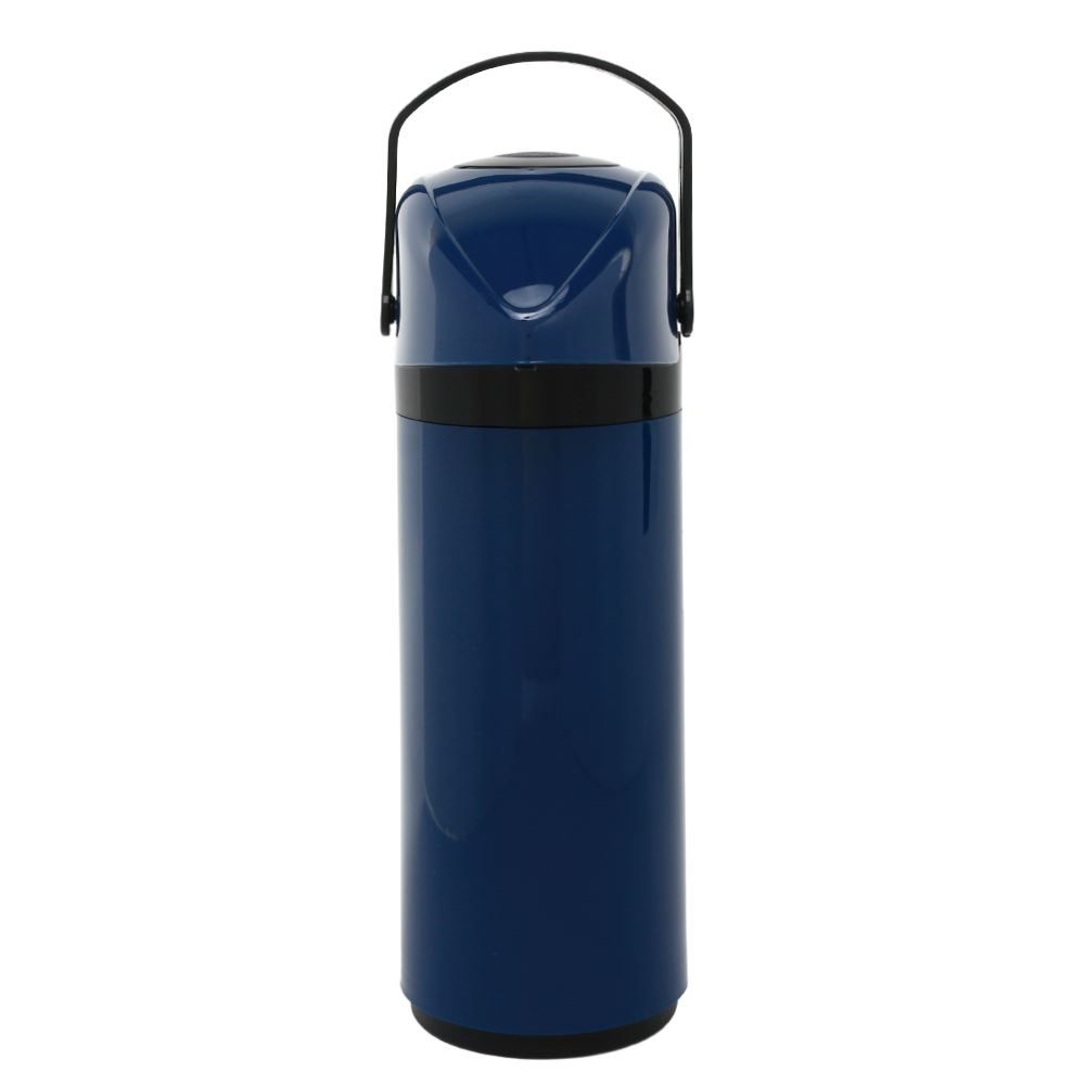 Garrafa Térmica com Bomba Unitermi Verona 1 Litro - Azul