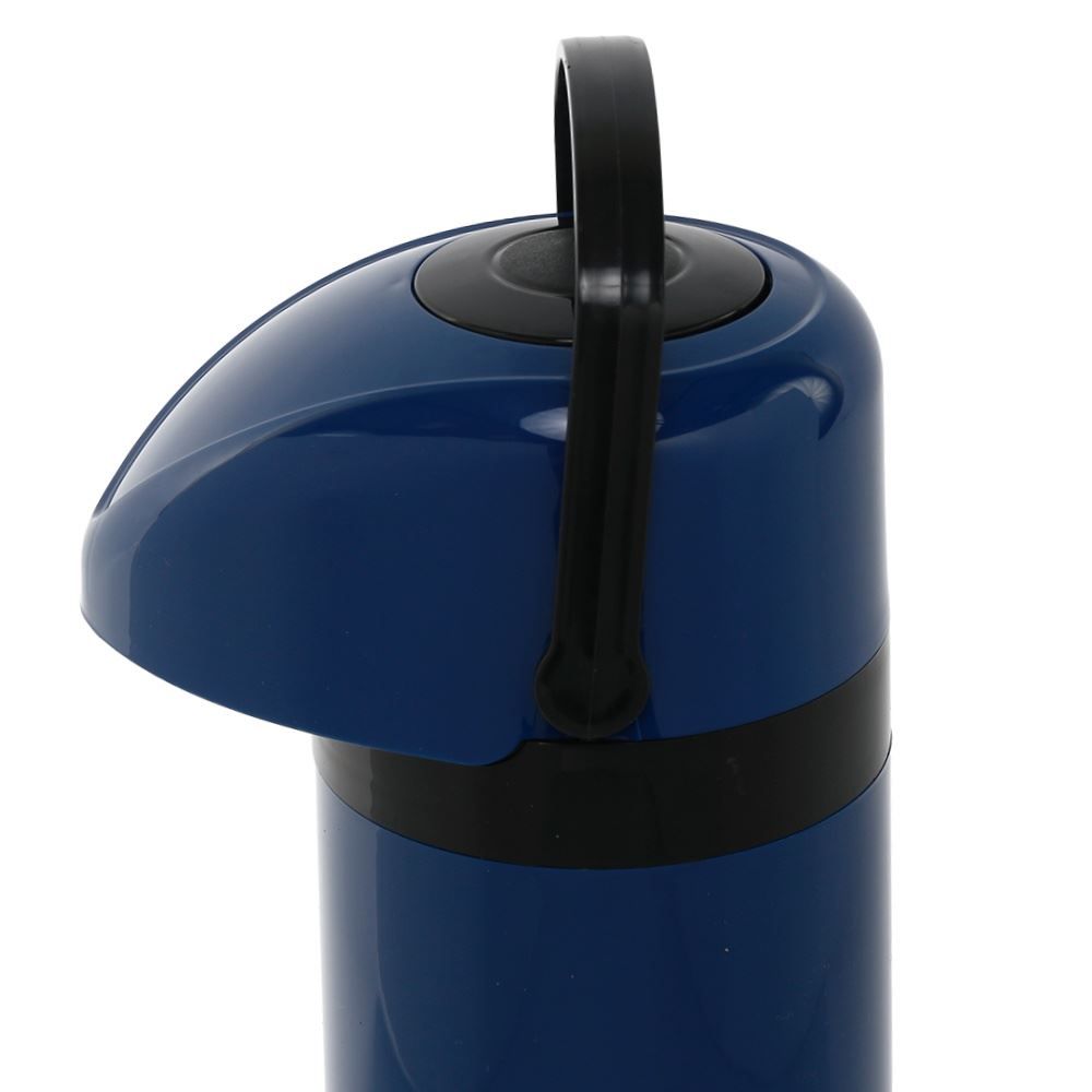 Garrafa Térmica com Bomba Unitermi Verona 1 Litro - Azul