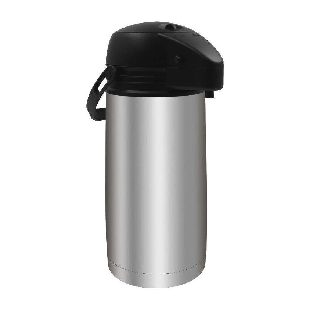 Garrafa Térmica Com Trava Havan Casa 1,9 Litros - Aço Inox