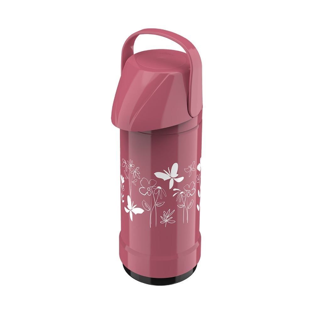 Garrafa Térmica Glt De Pressão Borboletas Invicta - 1 Litro