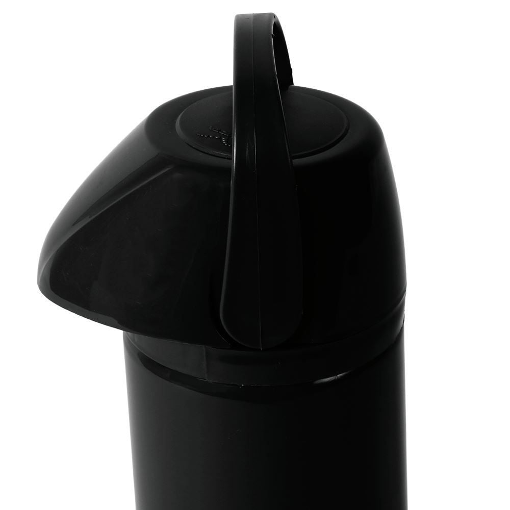 Garrafa Térmica Glt Pressão Lisa 1 Litro Invicta - Preto