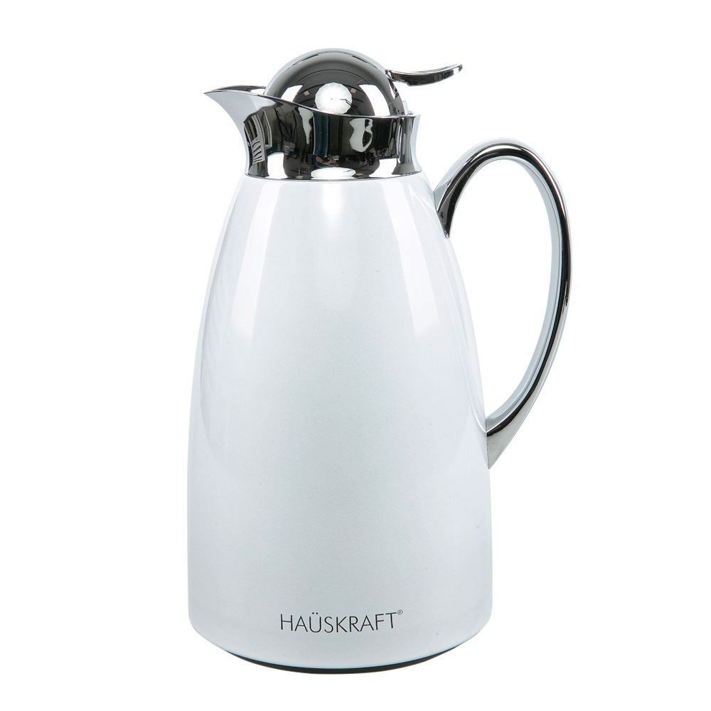 Garrafa Térmica Haüskraft Elegance 1 Litro - Branco