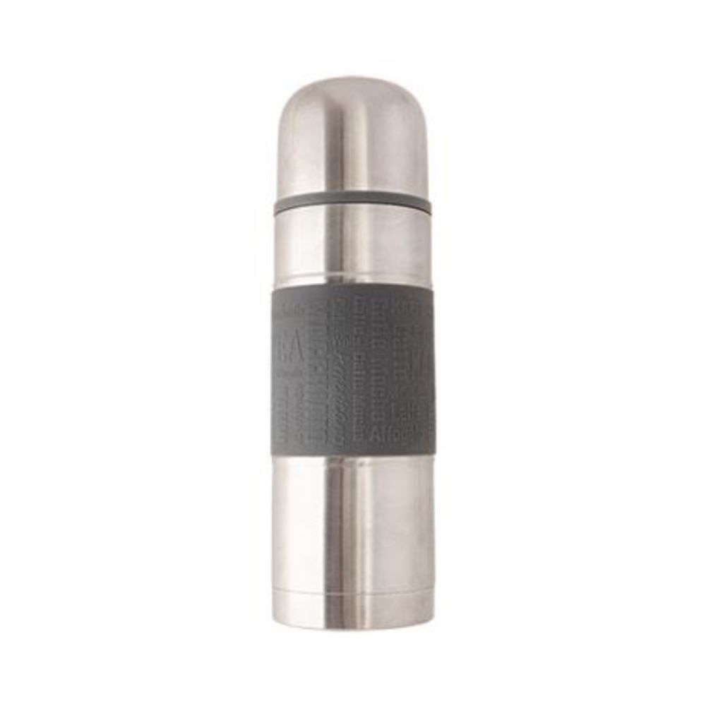 Garrafa Termica Inox Detalhe Em Silicone Moment - 750ml