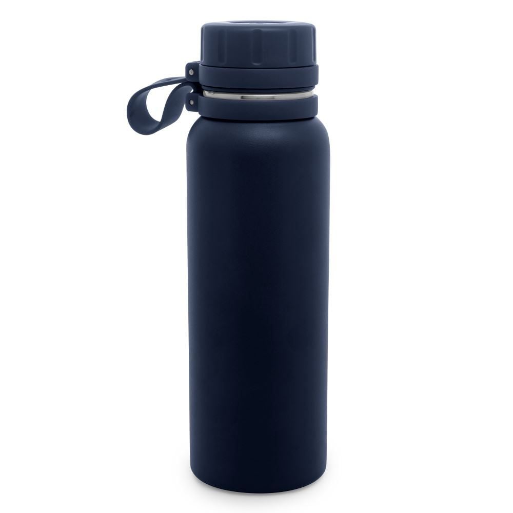 Garrafa Squeeze Inox Explorer Lyor 650Ml - AZUL MARINHO