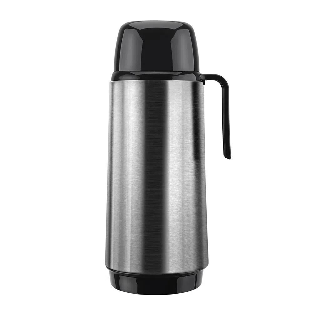 Garrafa Térmica Inox Singulare Invicta 1 Litro - Inox