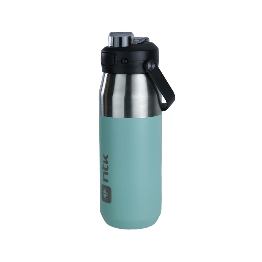 Garrafa Térmica Isomax 750Ml Aço Inoxidável Nautika - VERDE PRATA