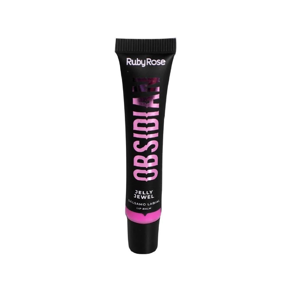 Gloss Labial Jelly Jewel Obsidian Ruby Rose  - Rosa Neon