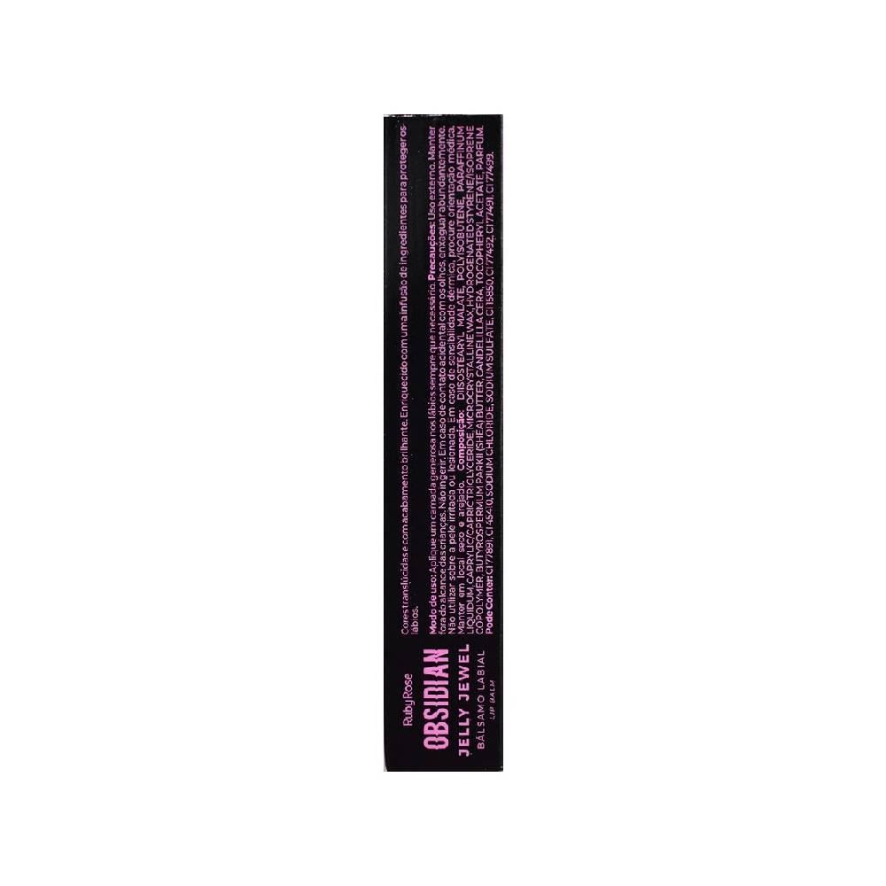 Gloss Labial Jelly Jewel Obsidian Ruby Rose  - Rosa Neon