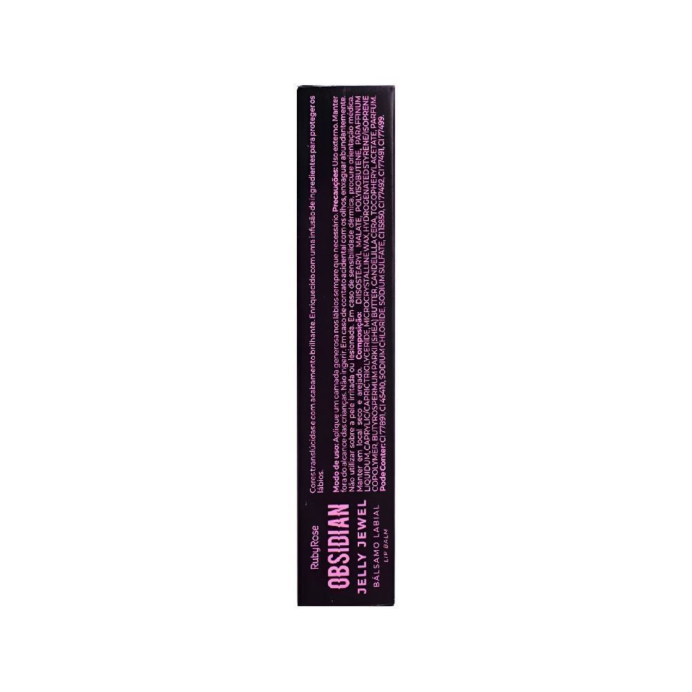 Gloss Labial Jelly Jewel Obsidian Ruby Rose - 10ml