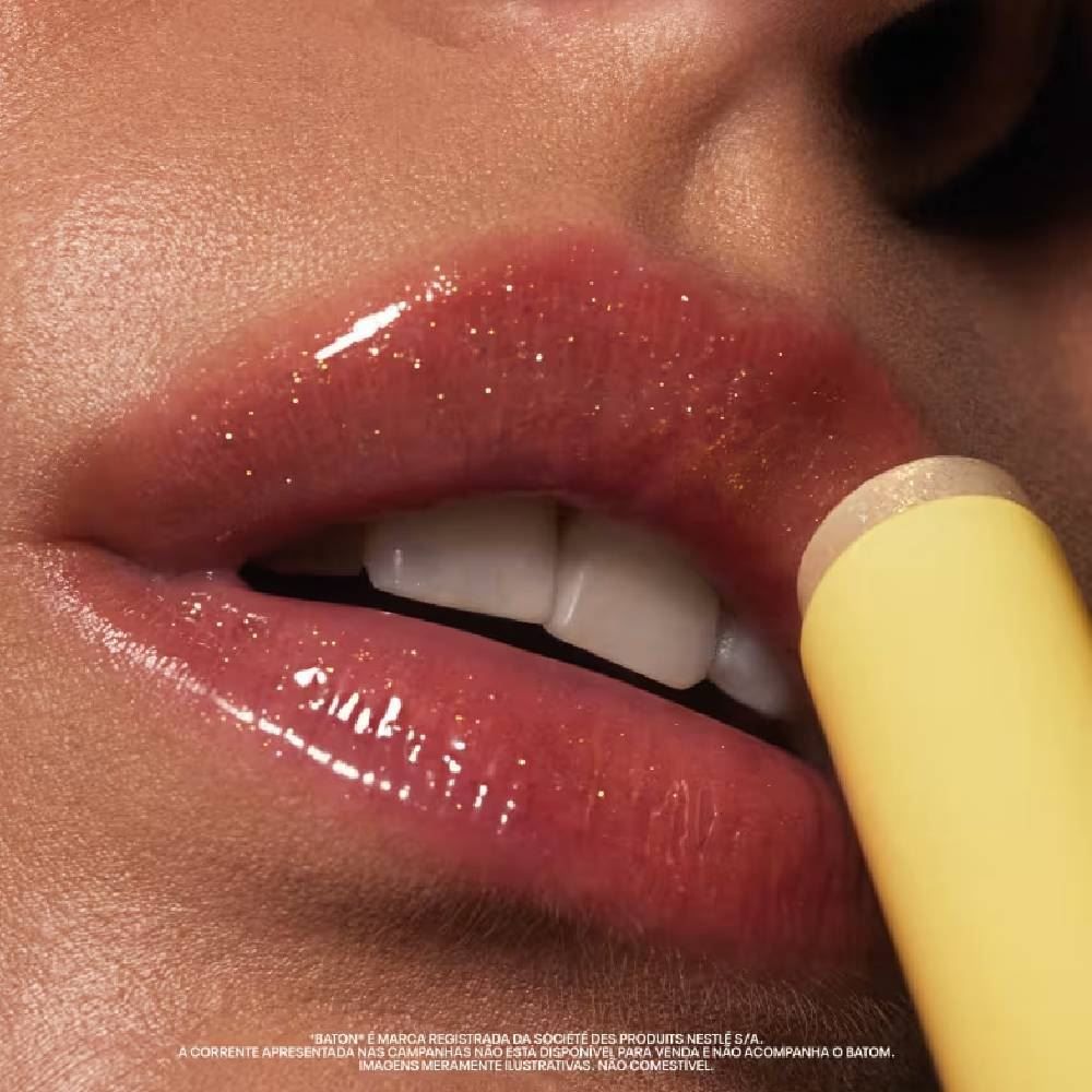 Gloss Stick Vult & Baton 2G - Translúcido com Glitter