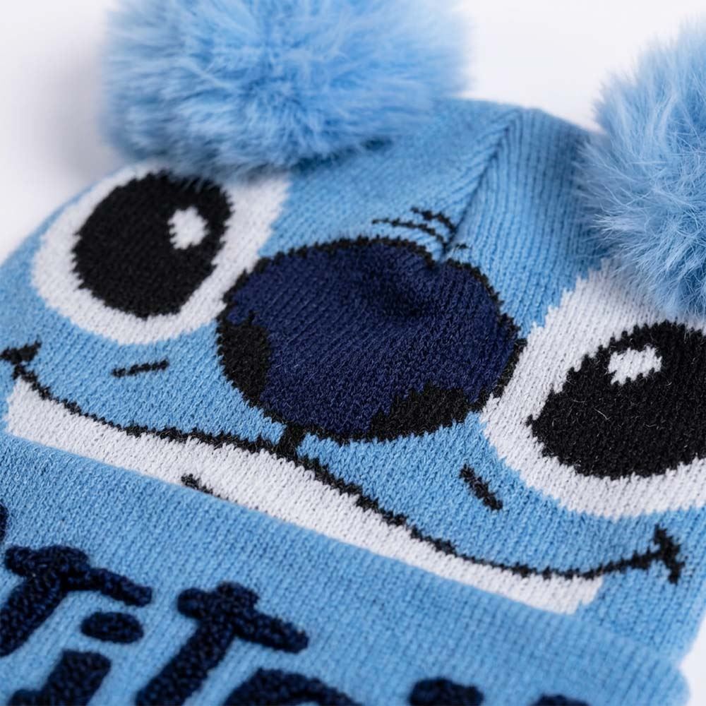 Gorro Infantil Menina em Tricot Disney - STITCH U