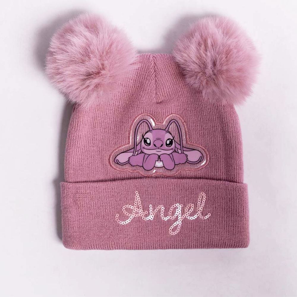 Gorro Infantil Menina em Tricot Disney - ANGEL U