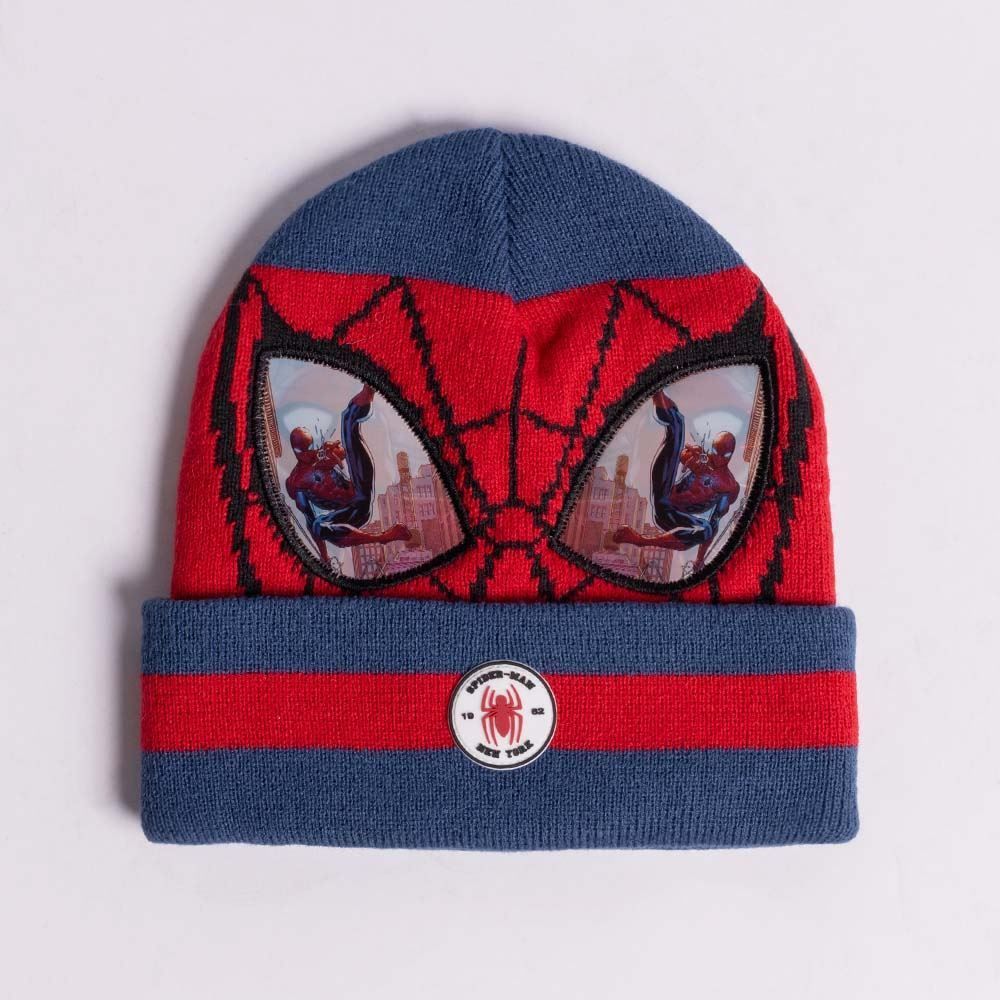 Gorro Infantil Menino em Tricot Marvel - SPIDER-MAN U