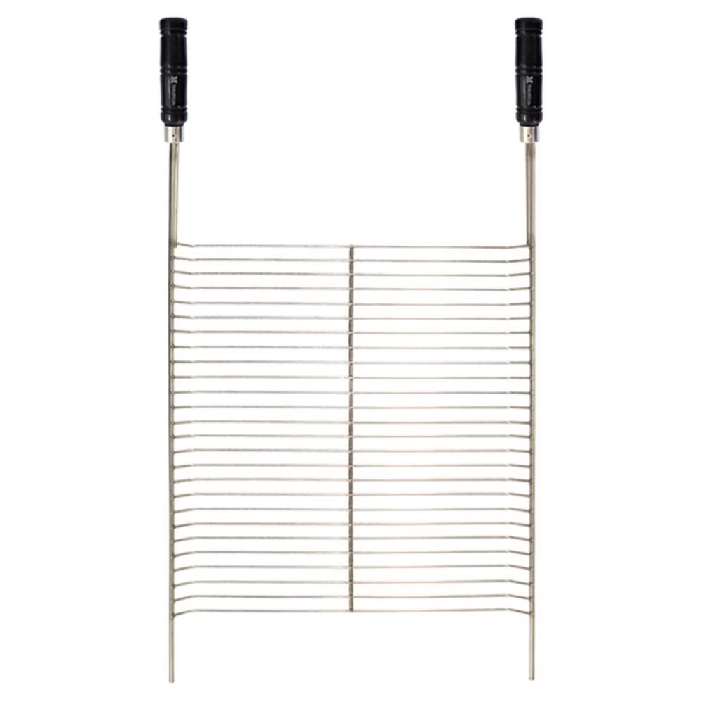Grelha Multiuso Inox 42X30cm Metal Adm