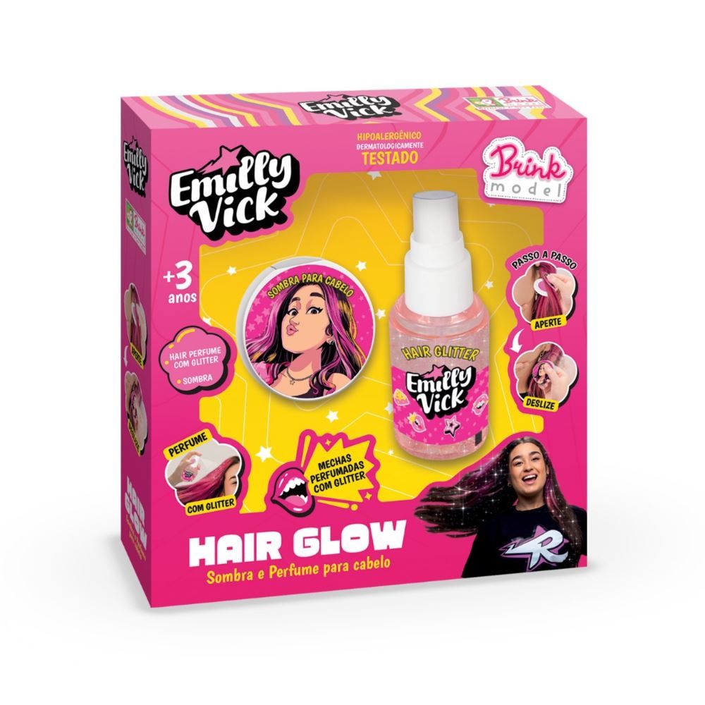 Hair Glow Emilly Vick - Brink Model