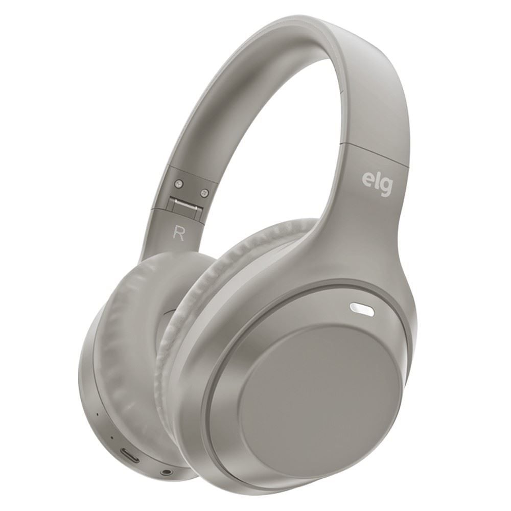 Fone de Ouvido Bluetooth Elg Aura com Microfone Cinza