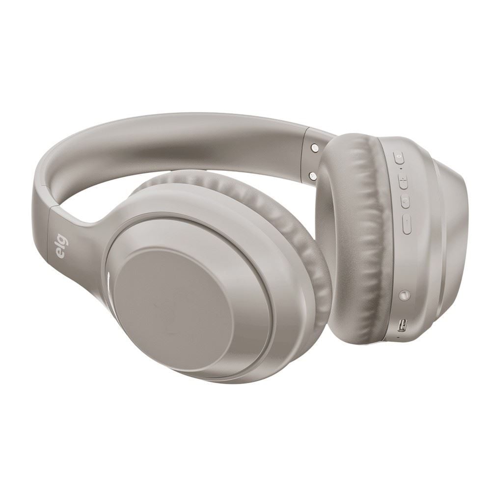 Fone de Ouvido Bluetooth Elg Aura com Microfone Cinza