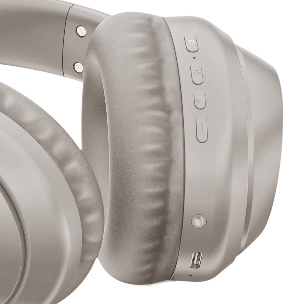 Fone de Ouvido Bluetooth Elg Aura com Microfone Cinza